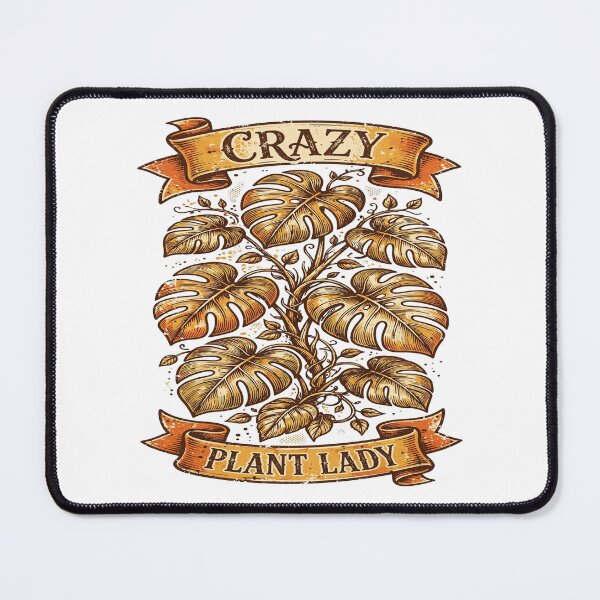 Item preview, Crazy Plant Lady - Funny Monstera Plant Gift designed and sold by Visual Dept..
