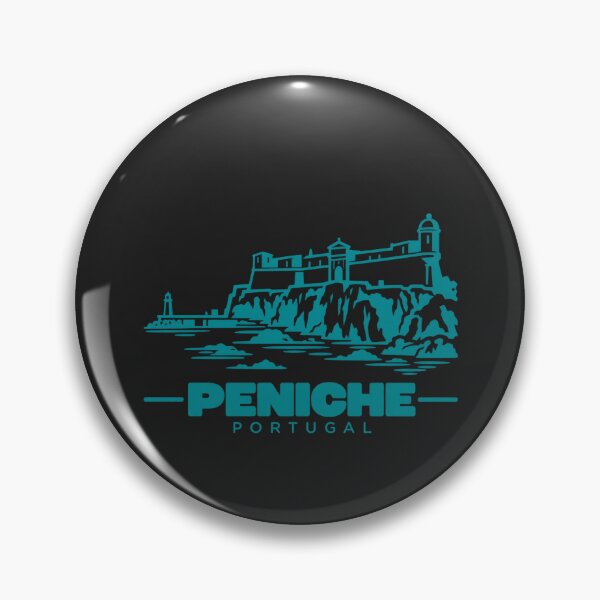Item preview, Peniche Portugal Line Art Coastline Poster designed and sold by CMYKStudio.