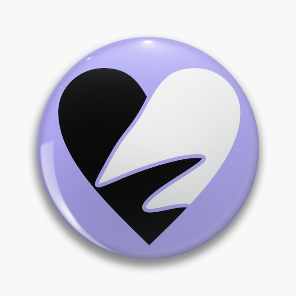 Item preview, Broken Heart - Black & White designed and sold by AYTFA.