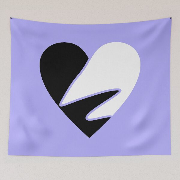 Item preview, Broken Heart - Black & White designed and sold by AYTFA.