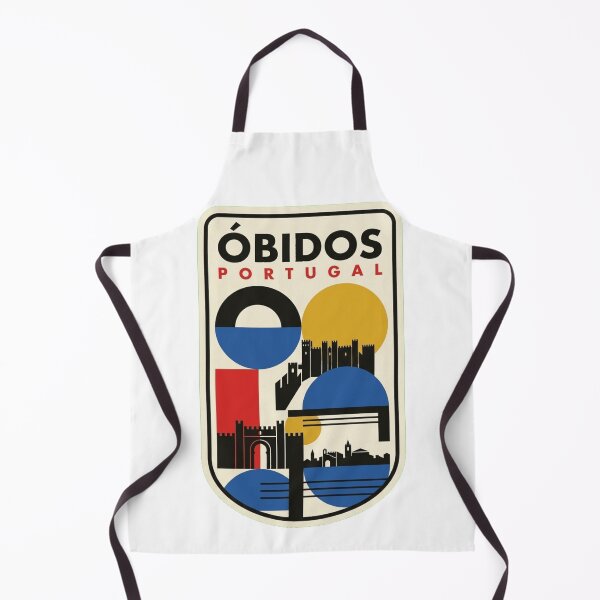 Item preview, Retro Óbidos Bauhaus Geometric Skyline designed and sold by k3rstman1.