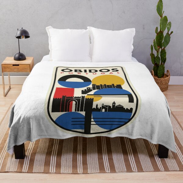 Item preview, Retro Óbidos Bauhaus Geometric Skyline designed and sold by k3rstman1.