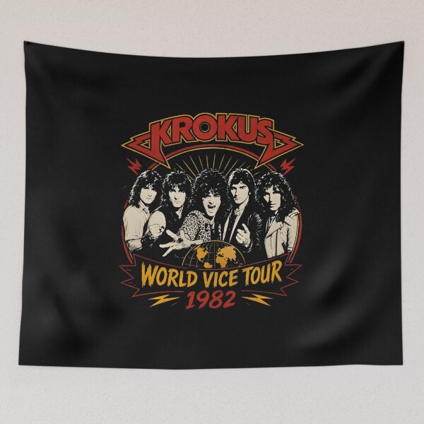 Item preview, Krokus World Vice Tour 1982 Rock designed and sold by GavinPortillo.