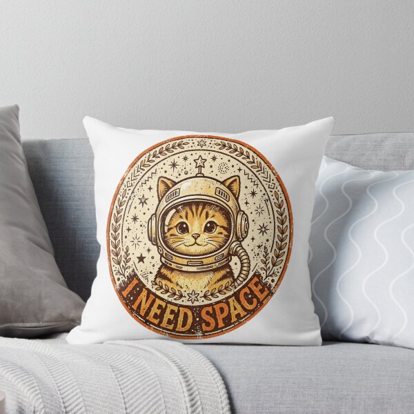 Item preview, I Need Space - Funny Astronaut Space Pun designed and sold by Visual Dept..