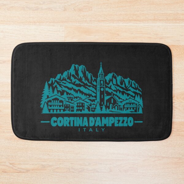 Item preview, Cortina d Ampezzo Italy Line Art Landmark Poster designed and sold by CMYKStudio.