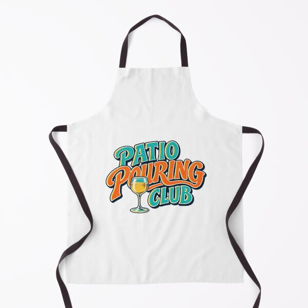 Item preview, Patio Pouring Club – Retro Summer Drinks Design designed and sold by EastEndTownie.