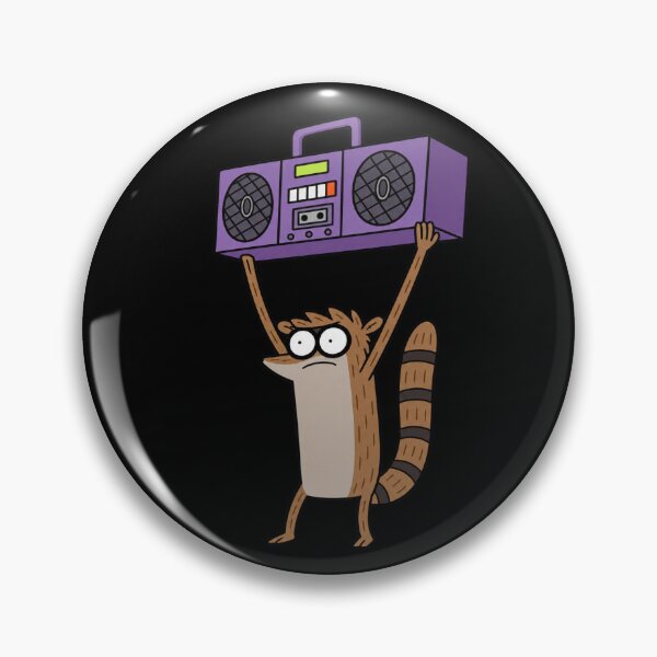 Item preview, Rigby listening to music designed and sold by YChangShop.