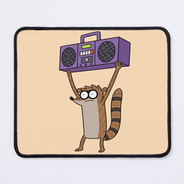 Item preview, Rigby listening to music designed and sold by YChangShop.