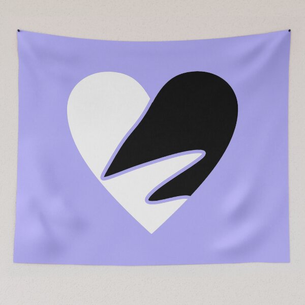 Item preview, Broken Heart - White & Black designed and sold by AYTFA.