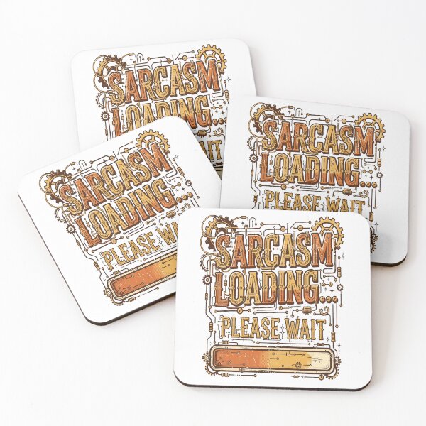 Item preview, Sarcasm Loading - Funny Sarcastic Quote Gift designed and sold by Visual Dept..