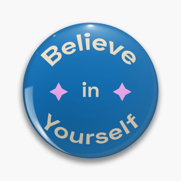 Item preview, Retro Believe In Yourself Positive Quote designed and sold by PixellaneArt.