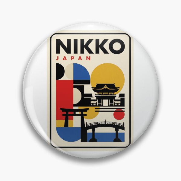 Artikelvorschau, Retro Nikko Bauhaus Geometrische Skyline entworfen und verkauft von k3rstman1.