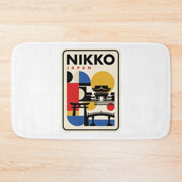 Item preview, Retro Nikko Bauhaus Geometric Skyline designed and sold by k3rstman1.