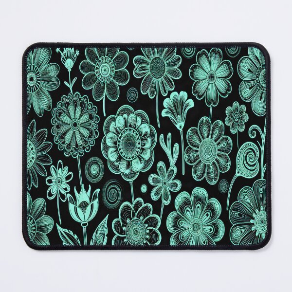 Item preview, Cyano Neon Flowers designed and sold by artedamensagem.