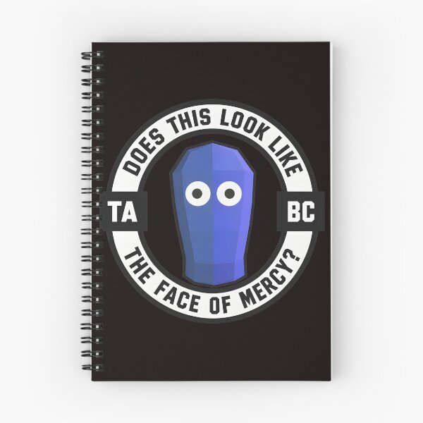 Item preview, Blue Head Mercy Face Funny Quote designed and sold by Rockx5.