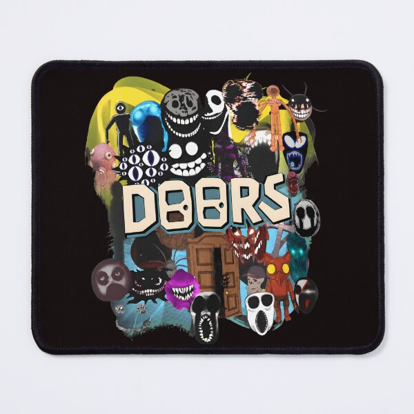 Item preview, DOORS Game Monsters Collage Art designed and sold by Rockx5.