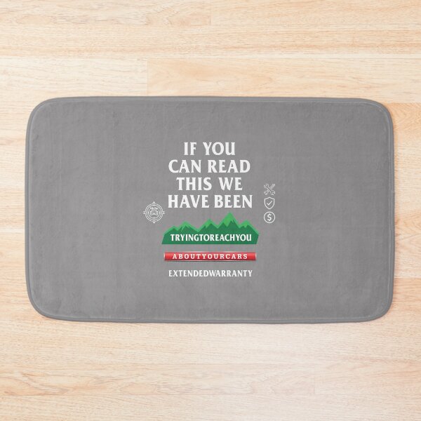 Item preview, Eye Chart Parody_ Extended Warranty Spam Call Joke-76 designed and sold by DmitriKnodel.