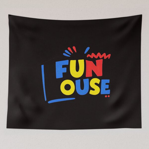 Item preview, FUN HOUSE Retro Logo  designed and sold by Rockx5.