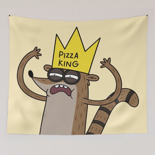 Item preview, Rigby the Pizza King designed and sold by JarquinDD.