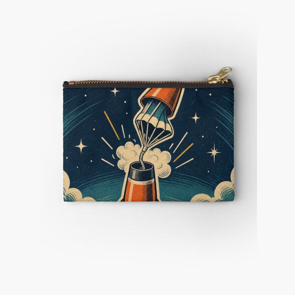 Item preview, The Ejection Charge Decides Cohete Expulsión del Paracaídas Placa Retro designed and sold by BoosterShop.