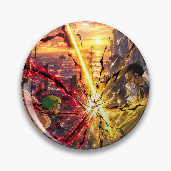 Item preview, Zoro Vs Kizaru designed and sold by jinwooo.