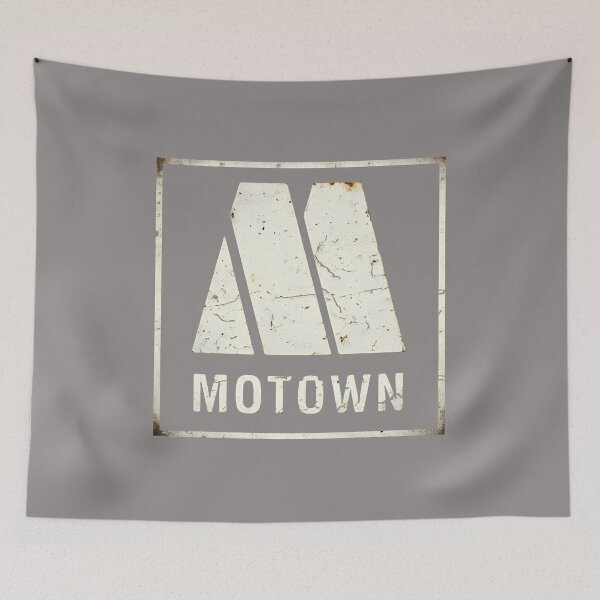 Item preview, Distressed Motown Rectangle Logo T-Shirt-49 designed and sold by RonjHohne.