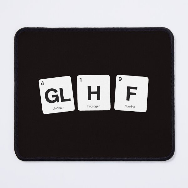 Item preview, GL HF Periodic Elements Funny Science Geek designed and sold by Rockx5.
