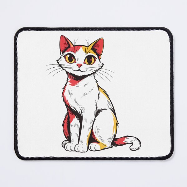 Item preview, Cute Calico Cat Vintage Hand Drawn Illustration designed and sold by Ikochane.