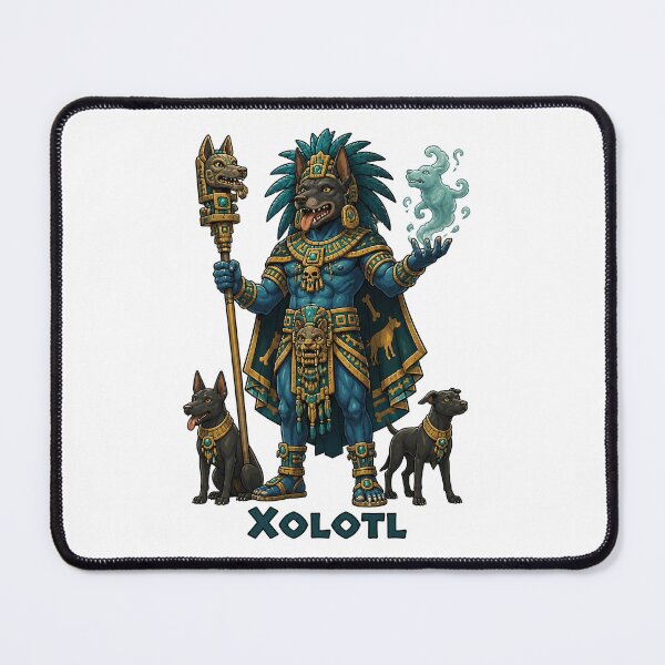 Item preview, Xolotl, the Mexica (Aztec) God of Fire and Lightning designed and sold by ArteTeoma.