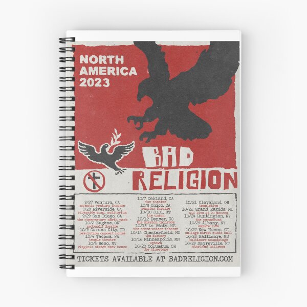 Item preview, Bad Religion Original Custom Vintage Music Band Tee Unique Poster Wall Art designed and sold by Cool Robot Bro..