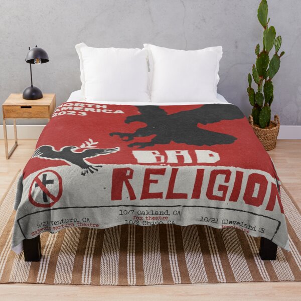 Item preview, Bad Religion Original Custom Vintage Music Band Tee Unique Poster Wall Art designed and sold by Cool Robot Bro..