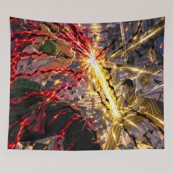 Item preview, Kizaru Vs Zoro designed and sold by jinwooo.