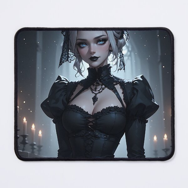 Item preview, Hot Halloween Anime Babe Goth Mommy Waifu Woman designed and sold by Your New Fixation.