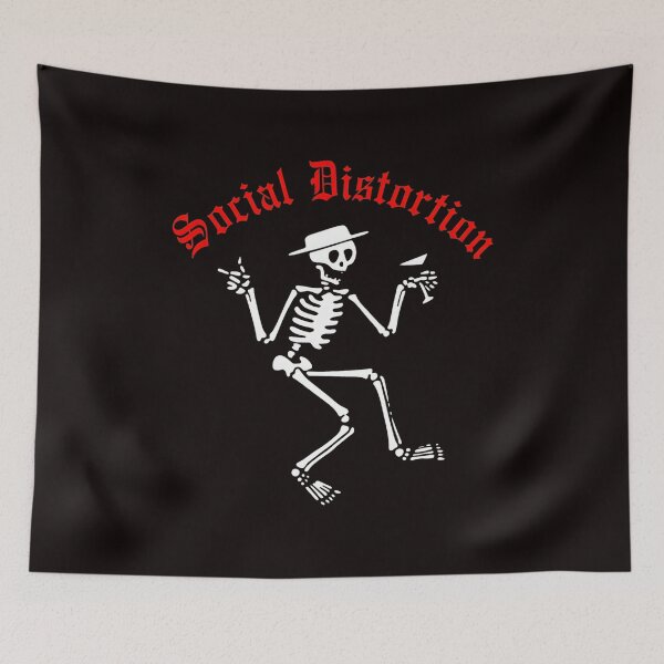 Item preview, Dancing Skeleton with Martini - Social Distortion Inspired designed and sold by LookaaL.