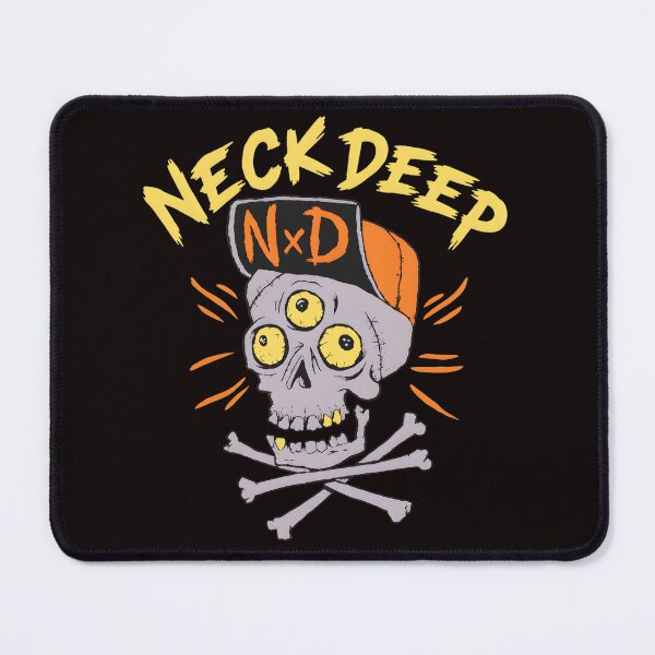 Item preview, NECK DEEP Skull Three Eyes Cap Bones Rad designed and sold by LookaaL.