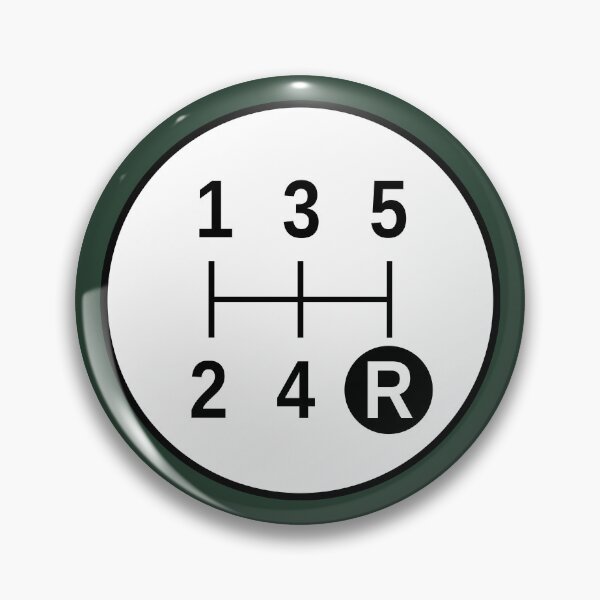 Item preview, Manual Transmission Gear Layout designed and sold by Karate Octopus.