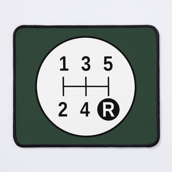Item preview, Manual Transmission Gear Layout designed and sold by Karate Octopus.