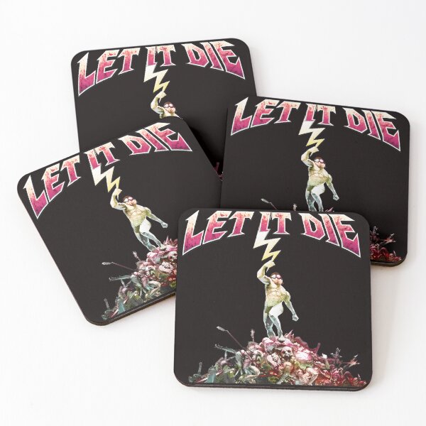 Item preview, LET IT DIE Typography Skull designed and sold by LookaaL.