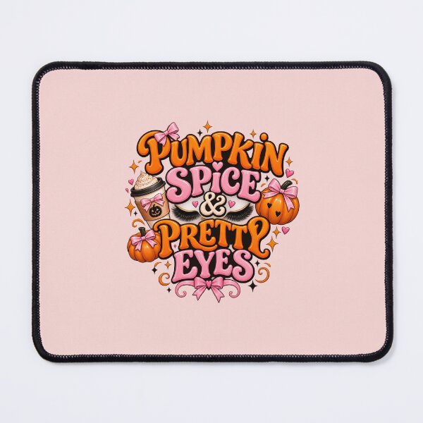 Item preview, Pumpkin Spice & Pretty Eyes Cute Halloween designed and sold by ThatGirlToon.