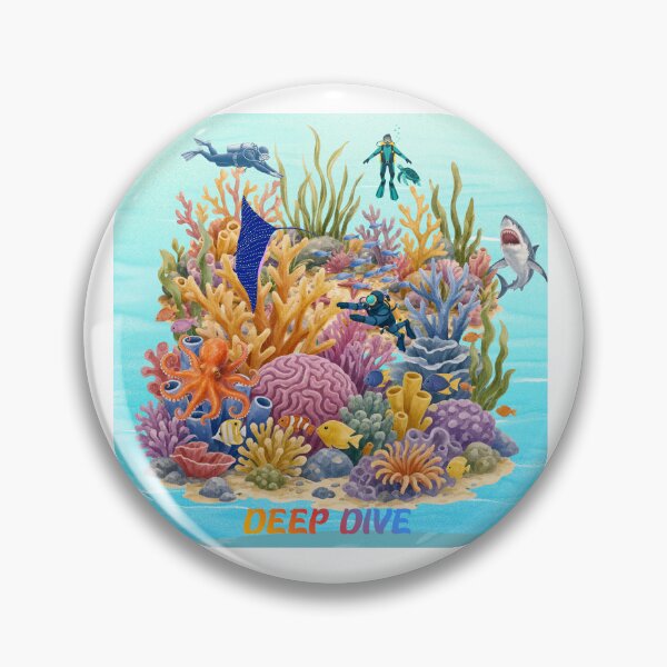 Item preview, Coral Reef Diving designed and sold by Kuevitaglowshop.