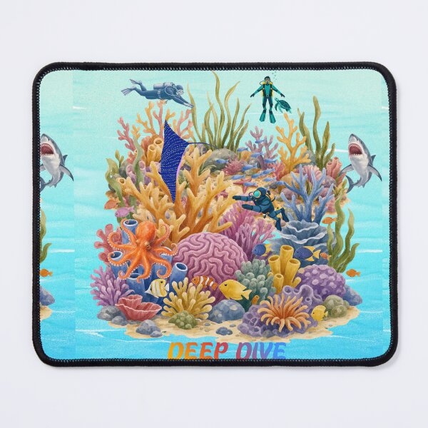Item preview, Coral Reef Diving designed and sold by Kuevitaglowshop.