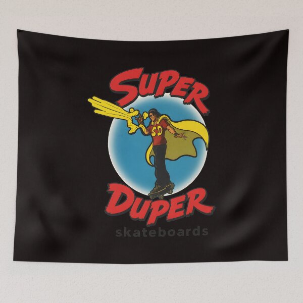 Item preview, Super Duper Skateboards Retro Superhero designed and sold by LookaaL.