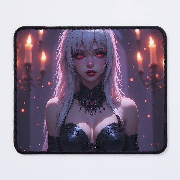 Item preview, Hot Halloween Anime Babe Goth Mommy Waifu Woman designed and sold by Your New Fixation.