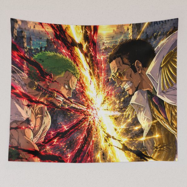 Item preview, Kizaru Vs Zoro designed and sold by jinwooo.