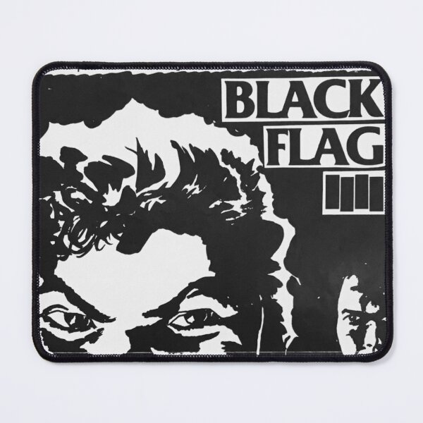 Item preview, Black Flag Original Custom Vintage Music Band Tee Unique Poster Wall Art designed and sold by Cool Robot Bro..