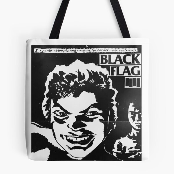 Item preview, Black Flag Original Custom Vintage Music Band Tee Unique Poster Wall Art designed and sold by Cool Robot Bro..
