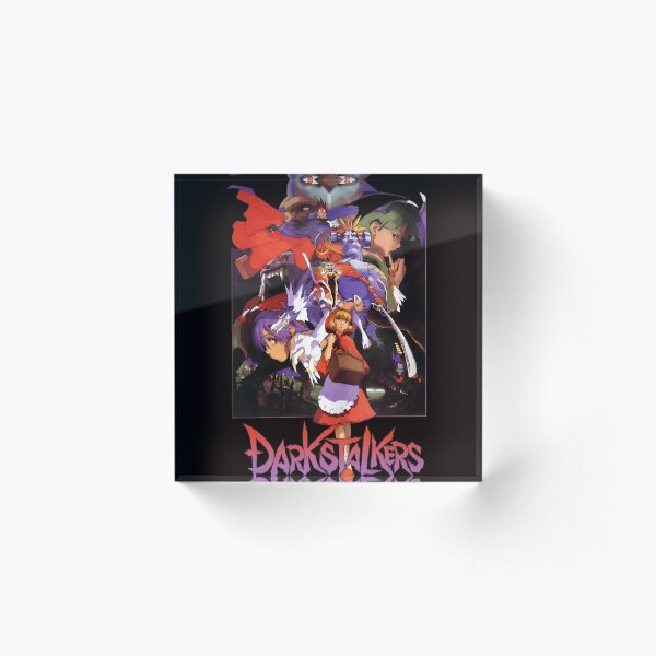 Item preview, Darkstalkers Retro Game Art Collage designed and sold by LookaaL.