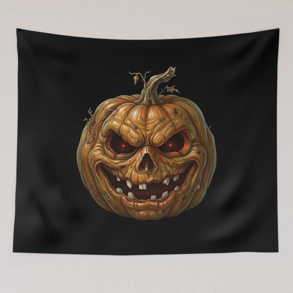 Item preview, Creepy Pumpkin Head designed and sold by ReneMM.