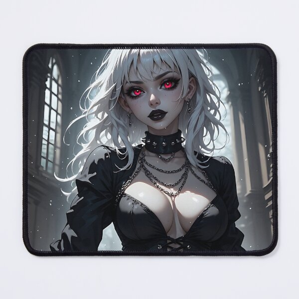 Item preview, Hot Halloween Anime Babe Goth Mommy Waifu Woman designed and sold by Your New Fixation.