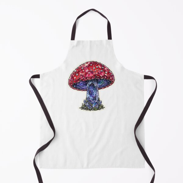 Item preview, Red Amanita Galaxy Crystal Sticker - Ruby Mushroom With Galaxy Stem designed and sold by Crystal Critters .